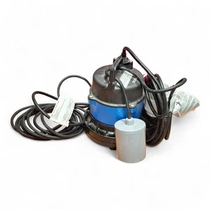 Goulds EP0511AC 1/2 HP, 115V, Submersible Effluent Pump Blue - Picture 1 of 10