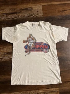 Scottie Pippen Houston Rockets Vintage 1990s Shirt Size XL - Picture 1 of 4