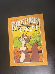 Rikki Tikki Tavi Chuck Jones Hardcover Book 1984 Rudyard Kipling See Description - Picture 1 of 14