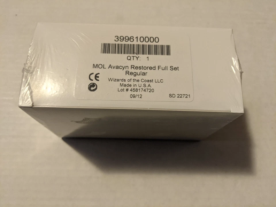 MTG English SEALED MOL Magic OnLine AVACYN RESTORED Complete Full Set Sealed Box - Image 1 of 2