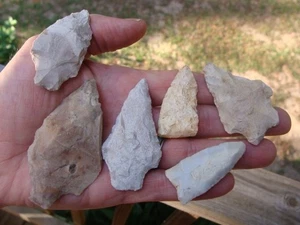 6 Georgia Florida Arrowheads ~96~ - Picture 1 of 1