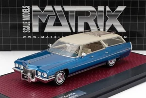 1/43 MATRIX SCALE MODELS - CADILLAC - DEVILLE SW STATION WAGON 1972 MX20301-483 - Foto 1 di 1