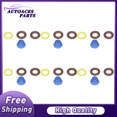 Fuel Injector Seal Kit For Audi A6 Quattro 1998 1997 1996 1995 Standard Ignition - Image 1 of 3
