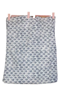 West Elm Stamped Dot Organic F/Q Duvet Cover Frost Gray Queen & 2 Shams - Picture 1 of 4