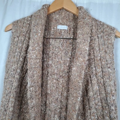 Charter Club Cárdigan de Cachemira Mujer Grande Abierto Fronda Off White Foto 1 de 4