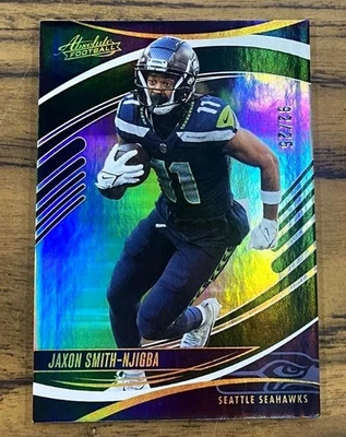2025 Panini Absolute Jaxon Smith Njigba 92/25 Misprint Card Seattle Seahawks - Image 1 of 2