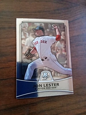 JON LESTER, 2010 BOWMAN PLATINUM #95, RED SOX BOSTON Nm Read Description 4326 - Image 1 of 2