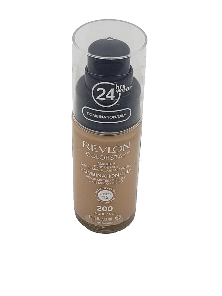 NEW Revlon Colorstay Makeup Foundation Combination/Oily Skin 200 Nude - Image 1 of 1