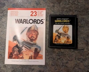 Warlords, 1981 Atari 2600 Vintage Video Game Cart With Manual CX2610 - Picture 1 of 6