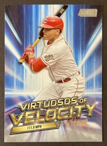 2023 Topps Stadium Club Virtuosos of Velocity #VV-22 Joey Votto - Picture 1 of 2