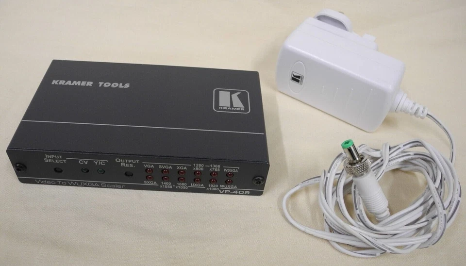 Kramer VP-409 Video to WUXGA Scaler plus psu - Image 1 of 1