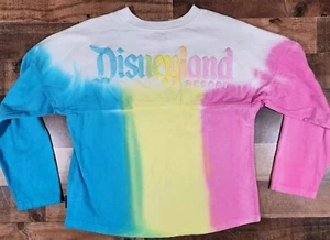 Disneyland Spirit Jersey Youth Girls XL Rainbow Tie Dye Long Sleeve - Picture 1 of 15