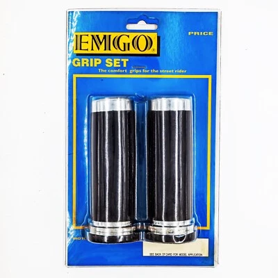 [42-90925] EMGO - Empuñaduras Harley Davidson, 1 pulgada Empuñaduras Foto 1 de 4