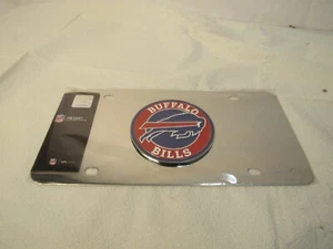 Buffalo Bills NFL Chrome Die Cast License Plate 4 Hole - Picture 1 of 6