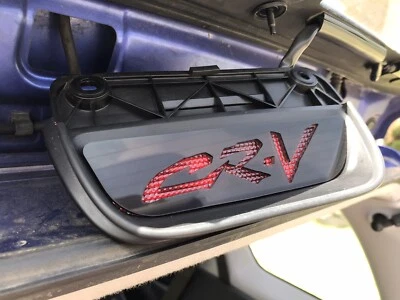 Cubierta de luz de freno Honda CR-V RD1 acrílico retro logotipo 3RD 1997 2001 CRV corte láser Foto 1 de 4