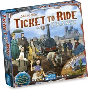 Ticket To Ride France & Old West Map Collection #6 Juego DOW DO7228 Expansión - Imagen 1 de 3