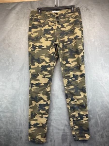 No Boundaries Pants - Girls 13 - Green Camo - 3 Buttons - Tapered Leg (806) - Picture 1 of 17