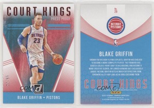 2018-19 Panini Donruss Court Kings Press Proof Red /99 Blake Griffin #29