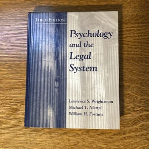 Psychology and the Legal System - Bild 1 von 3