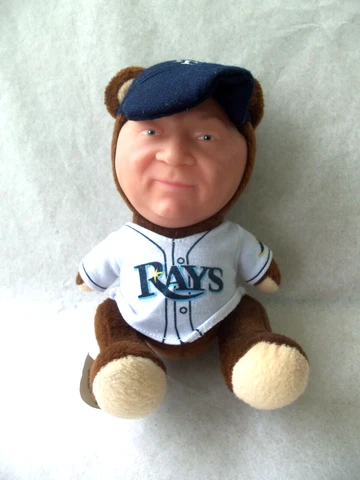 Don Zimmer Zim Teddy Bear Doll!  TAMPA BAY RAYS!  2012!  TB TIMES PROMOTION! Cover