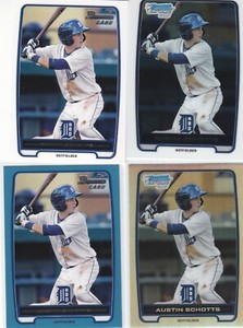 DETROIT TIGERS - Bowman Prospect and Rookie Card Lots - 2010, 2011, 2012