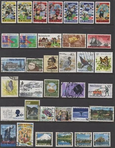 NEW ZEALAND No.59 DECIMAL, COLLECTION OF (35) STAMPS USED. - Picture 1 of 1
