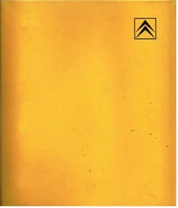 CITROEN FACTORY A4 RINGBUCH (GEEIGNET ZUM ABLEGEN VON 2CV DYANE FAHRZEUGPAPIEREN) - Bild 1 von 1