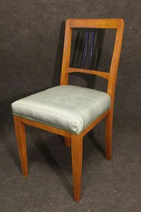 Silla cerezo art deco silla tapizada, restaurada * 2554 - Imagen 1 de 7