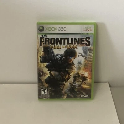 Frontlines: Fuel of War (Microsoft Xbox 360, 2008) Complete with Manual - Image 1 of 4