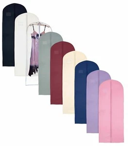 10 x Hoesh Breathable Bridesmaids Gown Dress Skirts Clothes Cover Garment Bags - Picture 1 of 34
