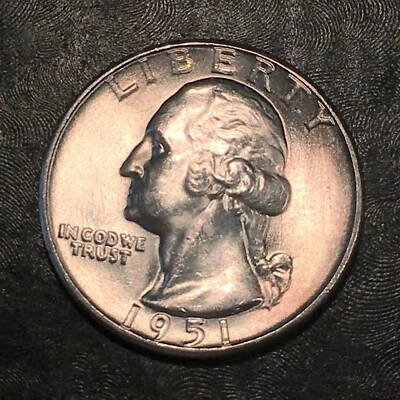 1951 Washington Quarter - High Quality Scans #K778 - Image 1 of 2