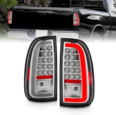 C-LED para Toyota Tundra 2000-2006 estándar | Luces traseras cromadas de cabina de acceso Foto 1 de 4