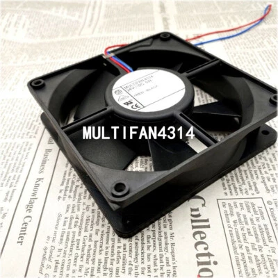 Used tested EBMPAP 120*120*32mm 24V 5W TYP 4314 12CM MULTIFAN Axial flow fan - Image 1 of 4