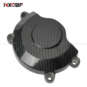 For 2017-2020 Yamaha R6 Carbon Fiber Left Side Engine Crankcase Cover Fairing - Picture 1 of 6