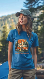 PHOENIX REBORN, Unique Design Unisex T-Shirt, Camping T Shirt, Sport, CAM001 - Picture 1 of 27