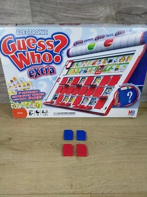 2 X Red & 2 X Blue Windows For Electronic Guess Who Extra Spare Part Parts 2008 - Image 1 of 3