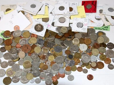Foreign Coin Collection! 430+ different coins, many in flips, 100 Countries - Image 1 of 4