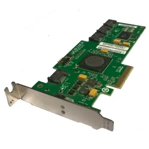 Carte PCI-Express SAS LSI Logic SAS3041E 3x Ports SATA L3-01101-04F Low Profile - Photo 1/1