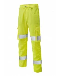 Pantalone da lavoro cargo leggero in policotone Leo Yelland alta visibilità ISO20471:1 - Foto 1 di 1