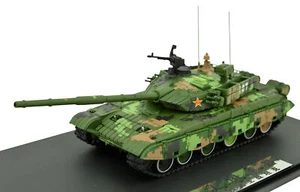 1:72 Chino PLA ZTZ-99A Tanque de Batalla Principal Modelo Metal Diecast Coche Blindado 107 - Imagen 1 de 11