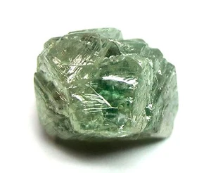 10.99 Karat Einzigartig Grün Gemmy Uncut Roh Natürlich Grobem Diamant - Bild 1 von 4