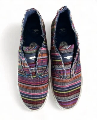 Women's Sneaker Multi Colorful Slip On Size 8 1/2 New Rocket Dog - Image 1 of 4