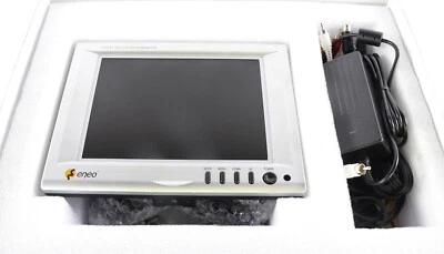 New VMC-8LCD-CP01B Eneo TFT LCD Color 8” Monitor 12V-24V DC/6W - Image 1 of 4
