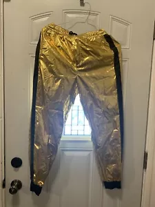 Neu ohne Etikett $ 225 Lauren Ralph Lauren Damen Jogger Trackhose Metallic Taft Gr. 6 - Bild 1 von 3
