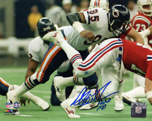 RICHARD DENT Signed Chicago Bears Super Bowl XX Sack 8x10 Photo w/MVP XX - SS