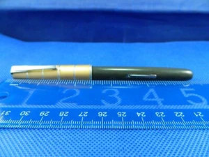 Watermans Fountain Pen - Gray - Copper Colored Cap - SST - 14KT Nib - B - Picture 1 of 2