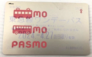 PASMO Prepaid Japan Nationwide Transportation IC Card SUICA Subway Train Bus - Picture 1 of 3