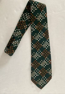 Shiaparelli Burma For Hughes & Hatcher Vintage Dot Tie - Picture 1 of 7