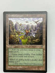 Griffin Canyon - Visions - NM - MTG Magic The Gathering - Picture 1 of 2