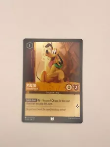Disney Lorcana: Into the Inklands Pluto 18/204 common NON-FOIL - Picture 1 of 2